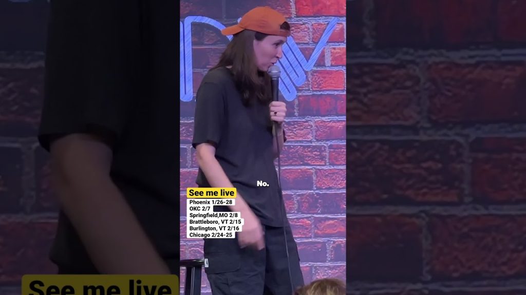 #lesbian comedian says boy lesbians date girl lesbians #comedy #jokes #gay #lgbt #pride