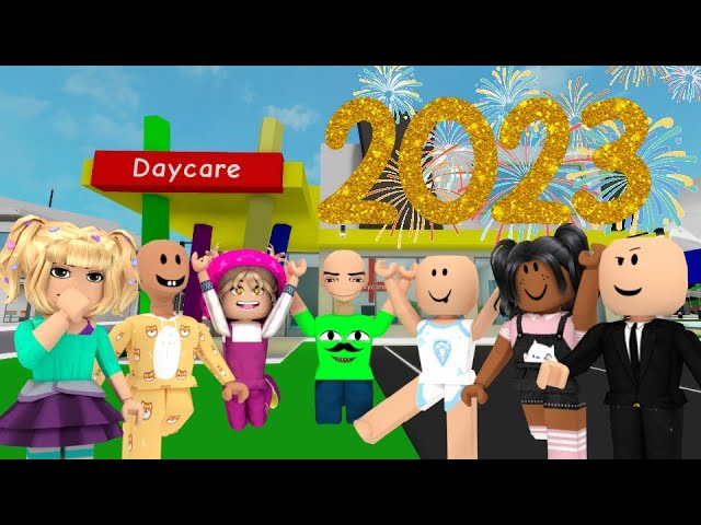 DAYCARE NEW YEAR REWIND | Funny Roblox Moments | Brookhaven 🏡RP