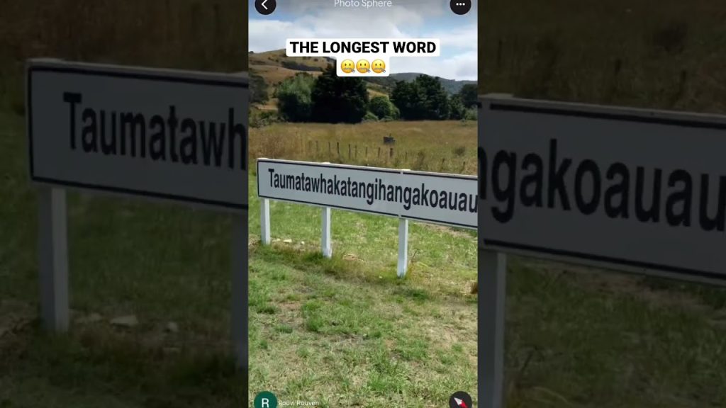 I Found Funny Longest Word On Google Maps! 🌎🤐 #shorts #googleearth #googlemaps
