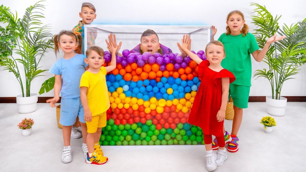 Five Kids Cube challenge and other funny stories with Baby Alex