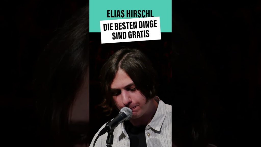 Elias Hirschl – Die besten Dinge sind gratis #shortsyoutube #poetryslam #comedy #humor #witzig