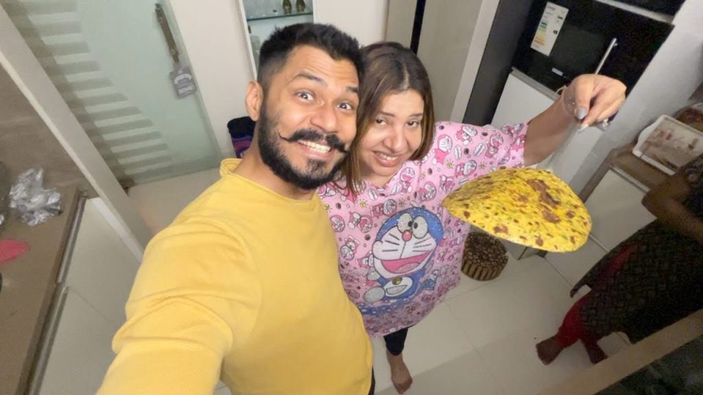 Methi Paraantha Surprise for him😀