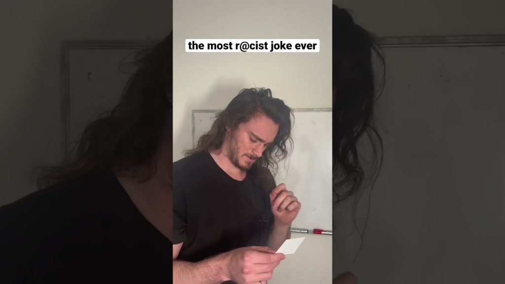the most r@cist joke ever #shorts #comedy #funny