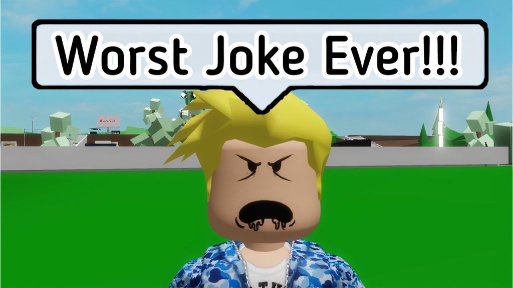 When your Dad says the Dumbest Joke Ever (roblox Brookhaven 🏡rp) meme