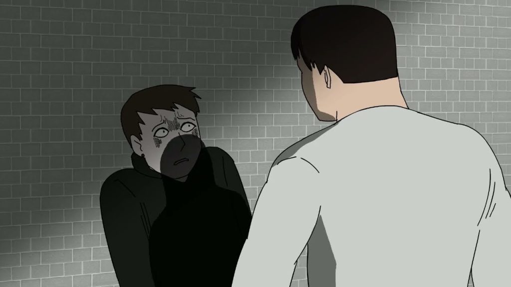 A Crying Man (Horror Story Animated)