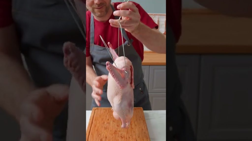 Duck, duck, duck… 🍗💯 #shorts #scrumdiddlyumptious #food #recipe #duck #hack #cooking #kitchenhacks