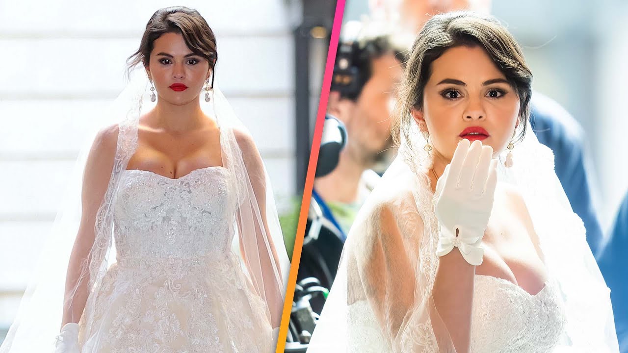 Why Selena Gomez Is Dressed as a BRIDE!