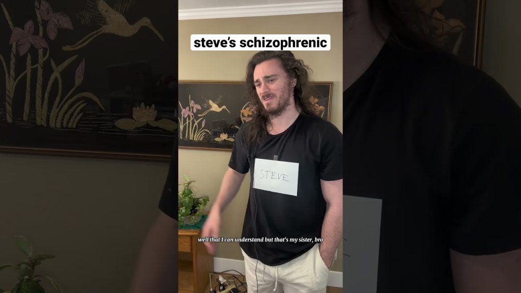 steve’s schizophrenic #shorts #comedy #funny