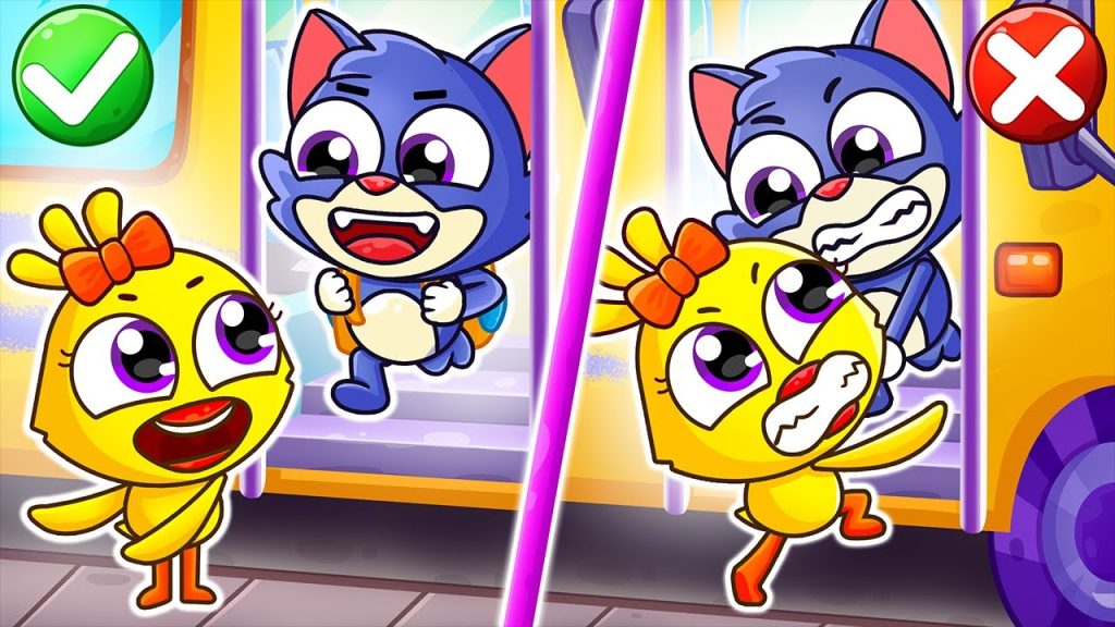 Bus Rules Song 🚌  | Funny Kids Songs And Nursery Rhymes by Lamba Lamby