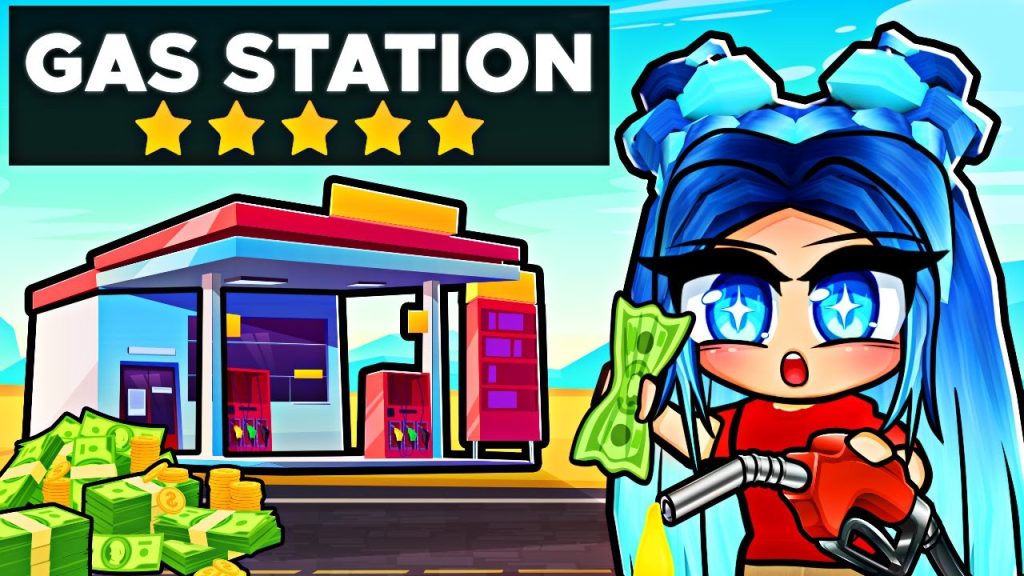 I Opened A 5 STAR GAS STATION In Roblox!