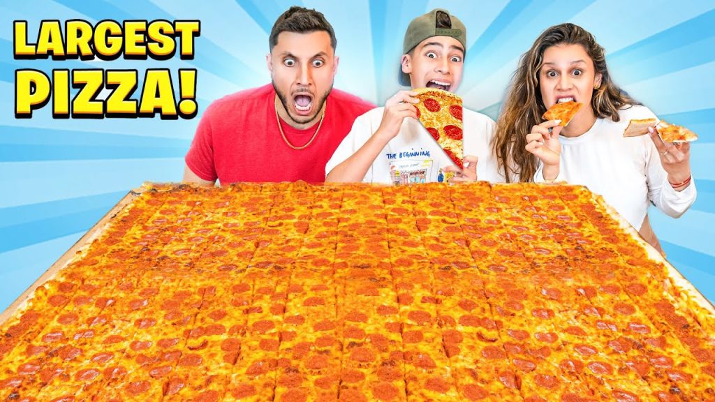 We ATE the World’s LARGEST PIZZA!