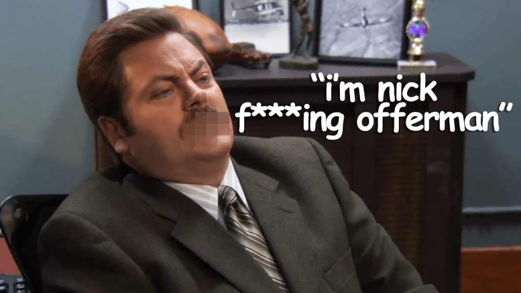 parks and recreation moments that made me stan nick offerman | Comedy Bites