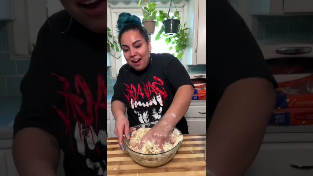 Buffalo chicken stuffed Hawaiian rolls! 1st Super Bowl recipe 🏈 #shorts #food #recipe