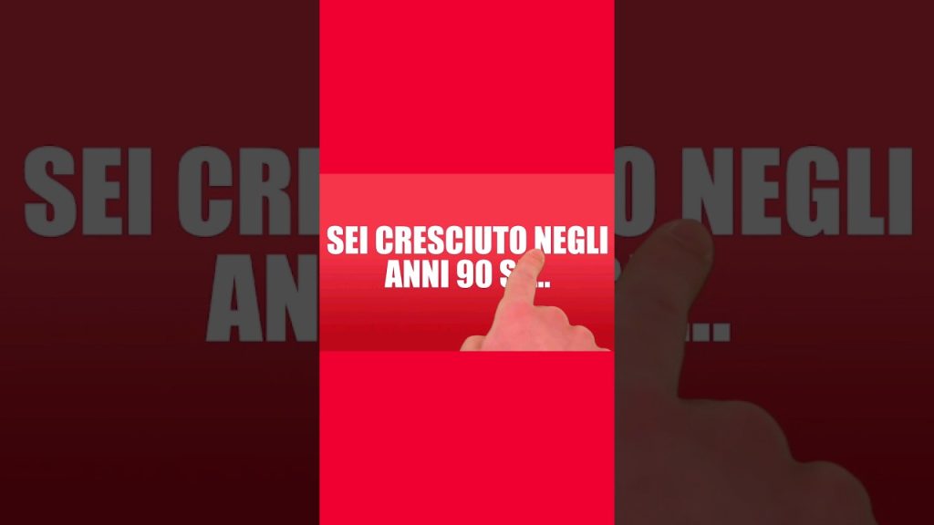 Sei Cresciuto Negli Anni 90 Se… | Shorts | EP. 03 #funny #humor #comedy #fact
