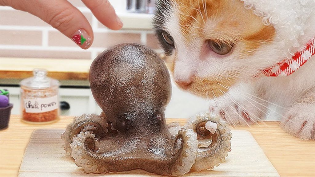 Yummy Miniature Korean Fried Octopus Video | 1000+ Miniature Food Recipe Videos