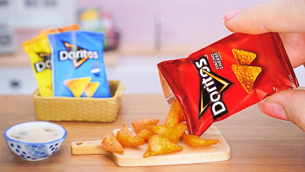 Delicious Miniature Crispy Doritos Chips Tutorial – ASMR Mini Food Recipe | Mini Bakery