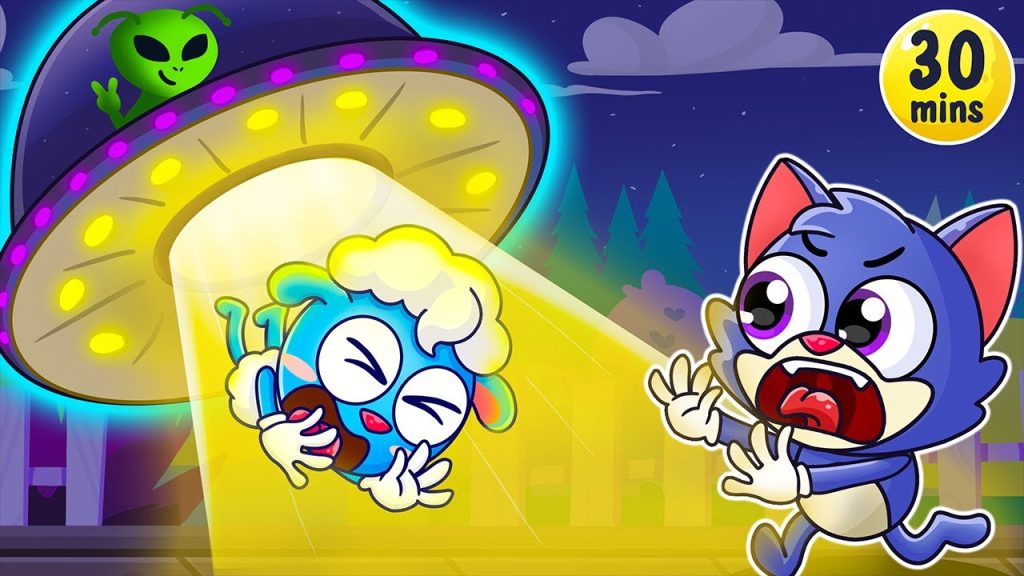 Baby Was Taken By An Alien 😱 | Funny Kids Songs And Nursery Rhymes by Lamba Lamby