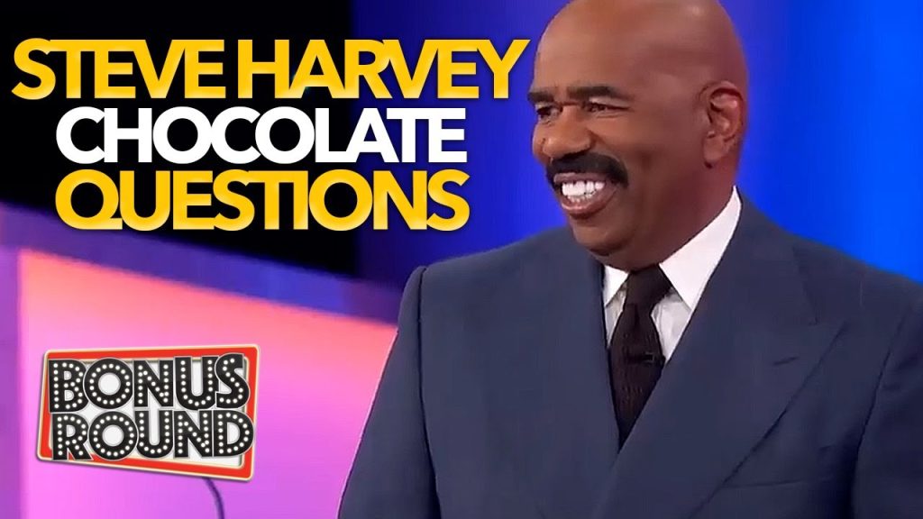 STEVE HARVEY Asks The CHOCOLATE Questions & Gets Some Funny Answers On Family Feud