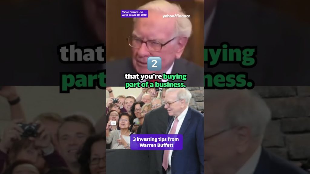 💰 3 investing tips from Warren Buffett #shorts