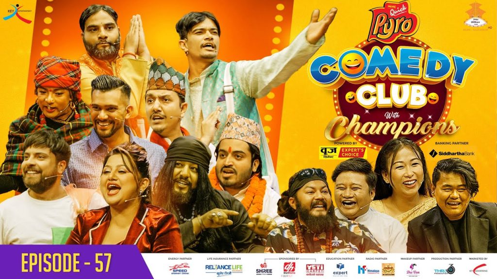 WAI WAI QUICK PYRO COMEDY CLUB WITH CHAMPIONS | EPI 57 | The Poet Idol Finalist