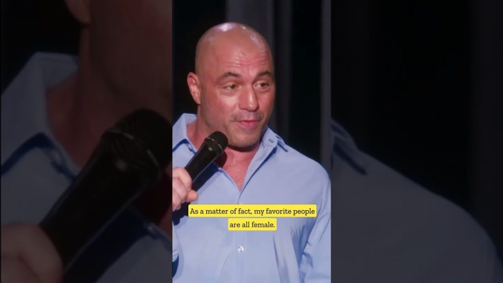 Joe Rogan – My favourite people are all female 😂👩🏼 #standup #funny