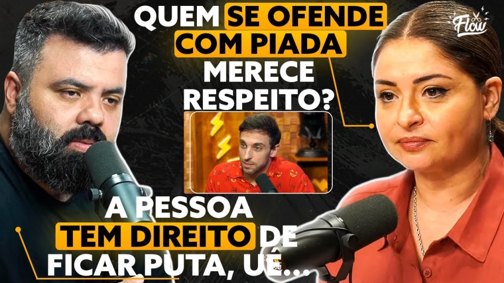 O HUMOR TEM LIMITES? (Madeleine Lacsko e Leo Lins)