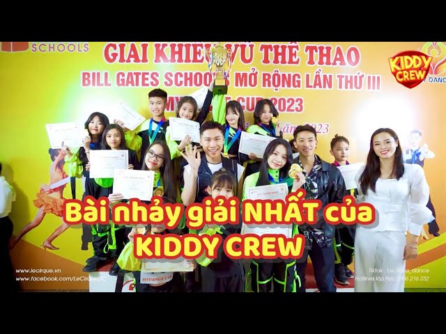 KIDDY CREW lớp thầy Minhx | Giải Nhất cuộc thi nhảy | Minhx Entertainment