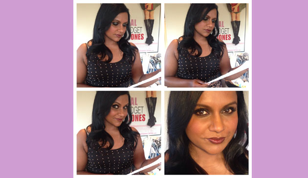 recreate this sultry makeup look I gave beauty girl Mindy Kaling