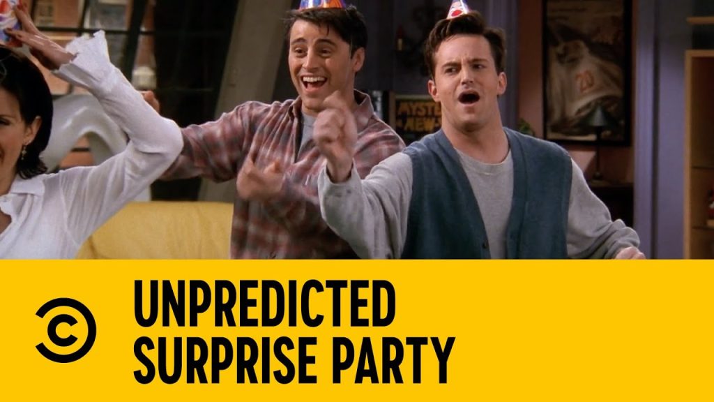 Unpredicted Surprise Party | Friends | Comedy Central Africa