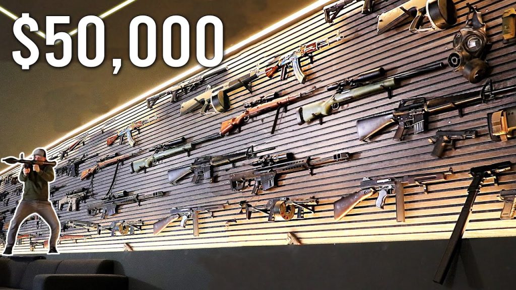 Silo’s Secret Underground Gun Bunker ($50,000 worth of Airsoft Guns)