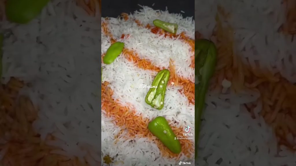 How to make biryani – written recipe at then end! #shorts #food #recipe #cooking