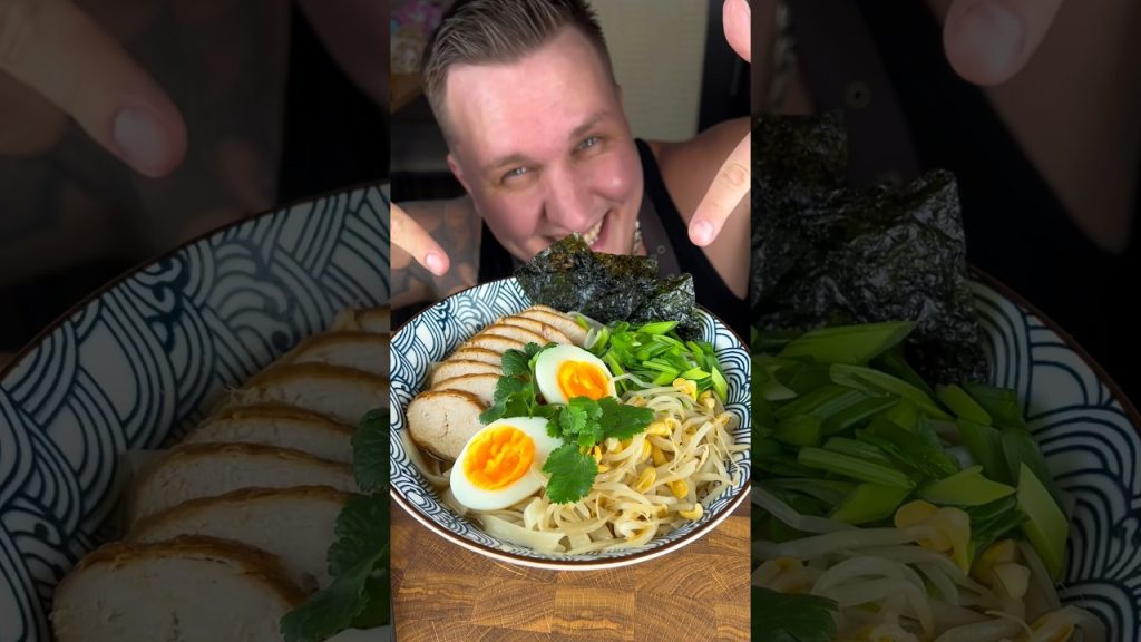 РАМЭН С КУРИЦЕЙ #food #recipe #еда #рецепты #cooking