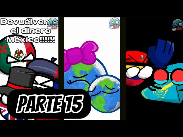 Recopilación de mis videos Countryballs (Parte 15) #shorts #countryballs #humor #viral #polandball