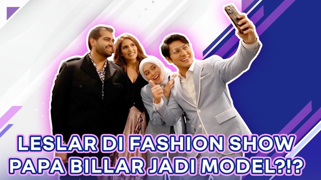PAPA BILLAR JADI PUSAT PERHATIAN DI SAS FASHION SHOW!!! KEREN BANGET!!!!