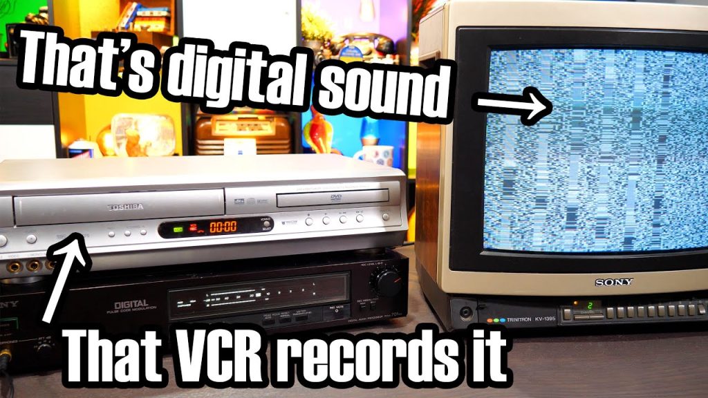 Digital audio used to be stored on videotape — it was the only way we knew how