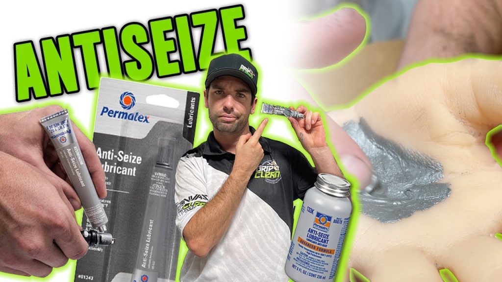 Automotive Anti-Seize EVERYWHERE! How to remove in one wash.