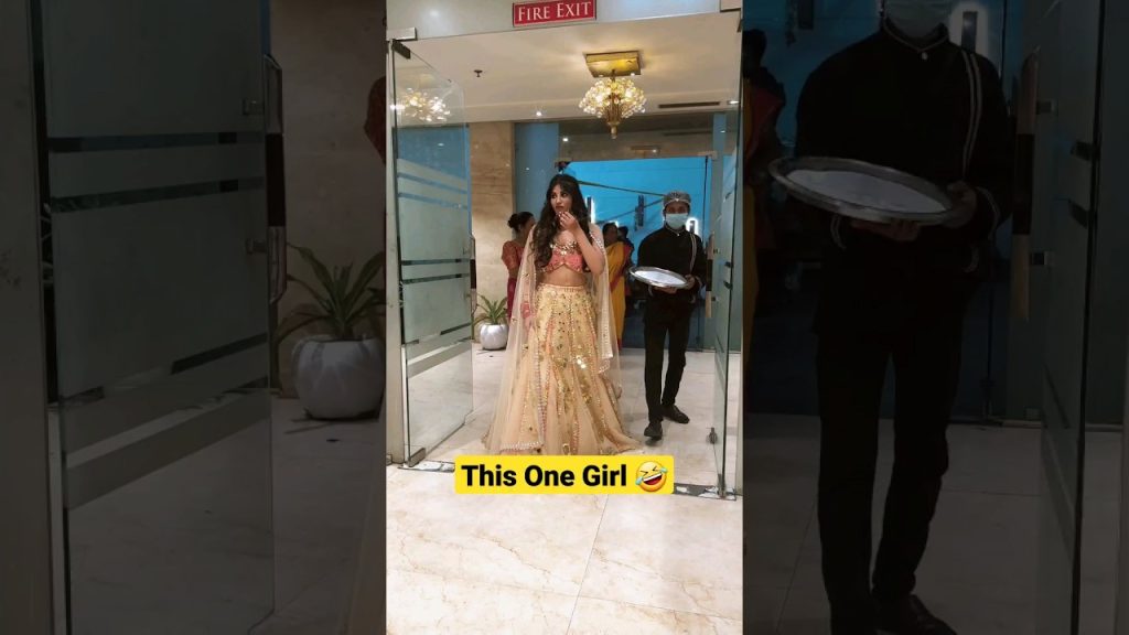 This one girl in every shadi 🤣🤣 #priyankatyagi #comedy #youtubeshorts #wedding