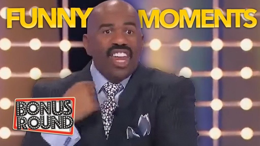 Funny STEVE HARVEY Moments On Family Feud