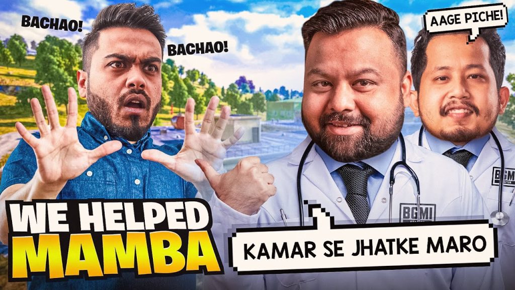 KAMAR DARD KA ILAJ BY DOCTOR GOLU 😂🤣 | A Funny BGMI Highlight