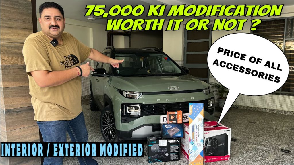 Exter Fully Modified I Price details of all Accessories I Best Music setup / Ambient lights