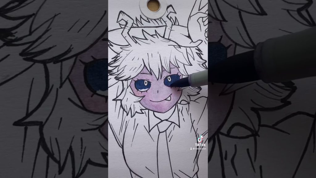 Mina Drawing (audio by n.s.comedy) #shorts