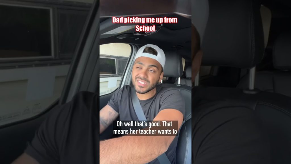 Dad picking me up from schoolโฆ๐คฆ๐ฝโโ๏ธ๐ญ๐ #comedy #viral
