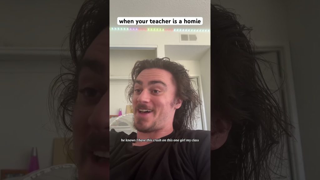 when your teacher is a homie #shorts #comedy #funny