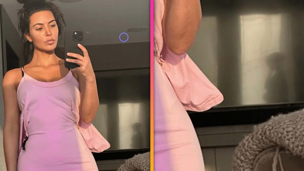 Kim Kardashian FREAKING OUT Over Creepy Selfie