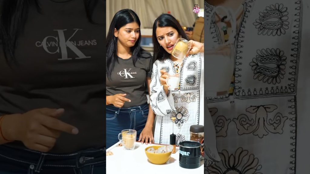 Coffee ke naam per Dhoka☕️😂 #neetubisht #lakhneet #comedy #trending #shorts #funny #nanandbhabhi