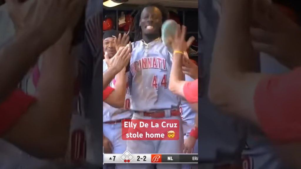 Elly De La Cruz really stole 2nd, 3rd, then home 🔥💨 (via @MLB) #mlb #ellydelacruz