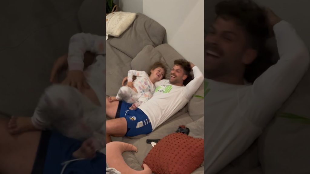 This man is something else…#alixandstephen#family#dad#parents#funny#busted#kc#kansascity#couples