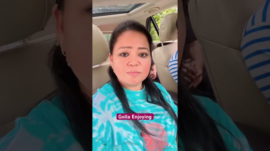 Golla Enjoying 🥰 | #haarshlimbachiyaa #golla #bhartisingh #comedy