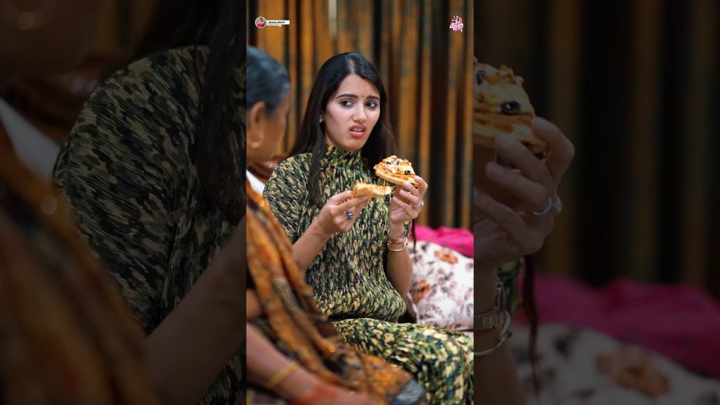 Pizza ki Chori ki Bhabhi ne🍕😳 #neetubisht #lakhneet #trending #funny #comedy #shorts #ytshorts