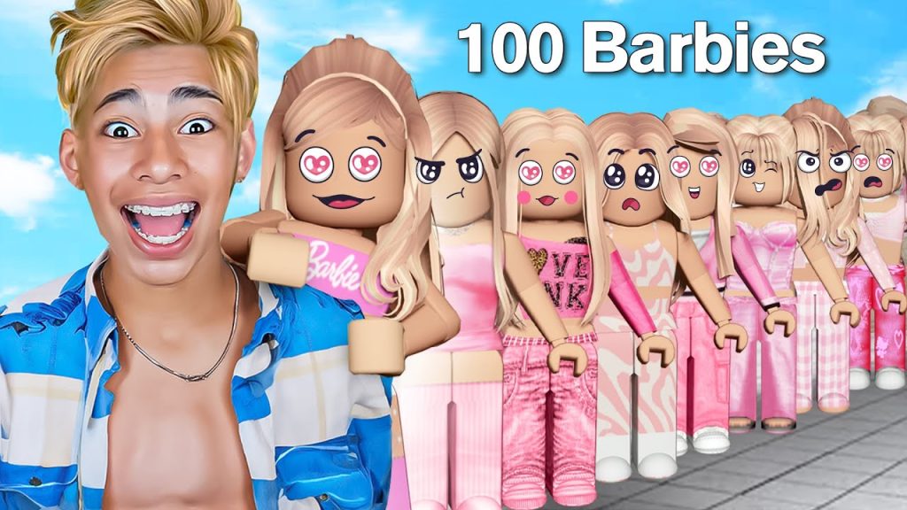 I DATED 100 BARBIES in 24 Hours!